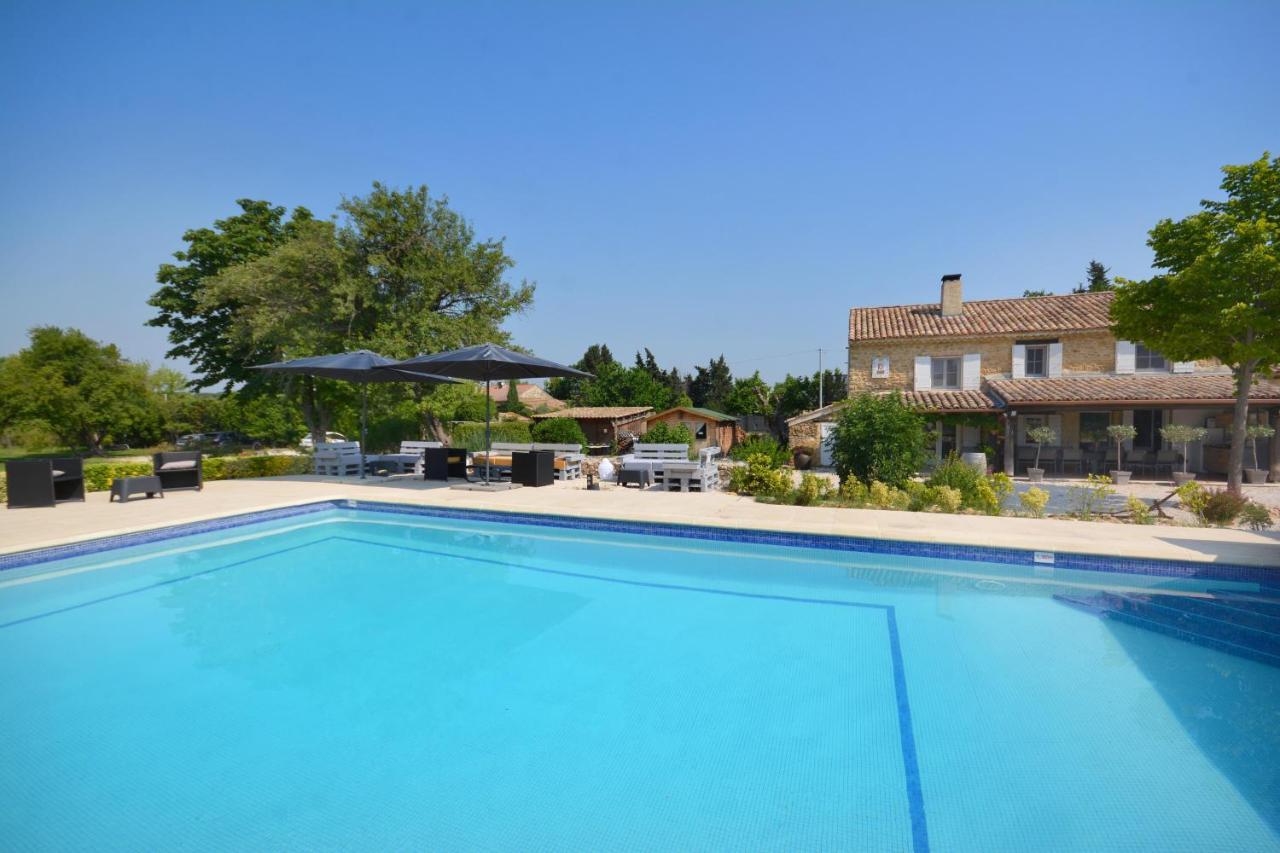 Chambres D Hotes Le Mas Julien Piscine Chauffee Adult Only Orange  Eksteriør bilde