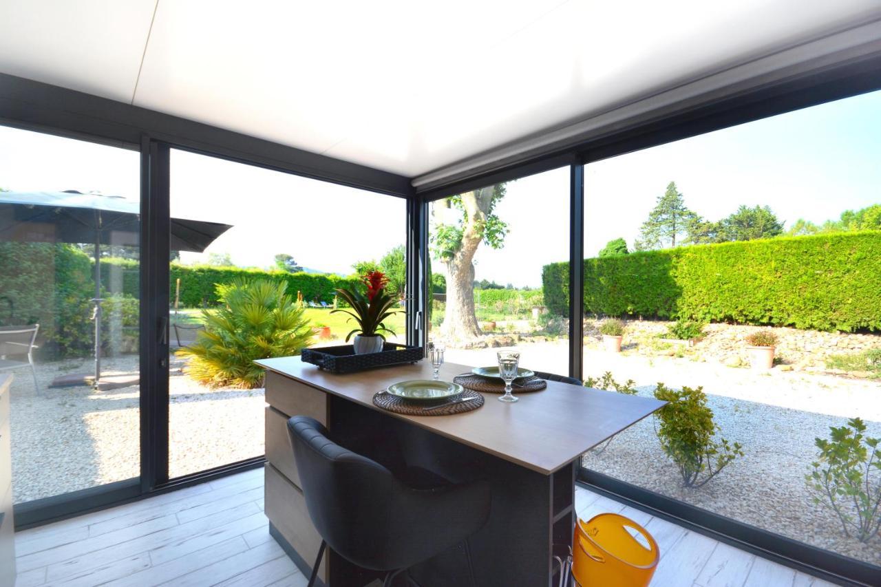 Chambres D Hotes Le Mas Julien Piscine Chauffee Adult Only Orange  Eksteriør bilde