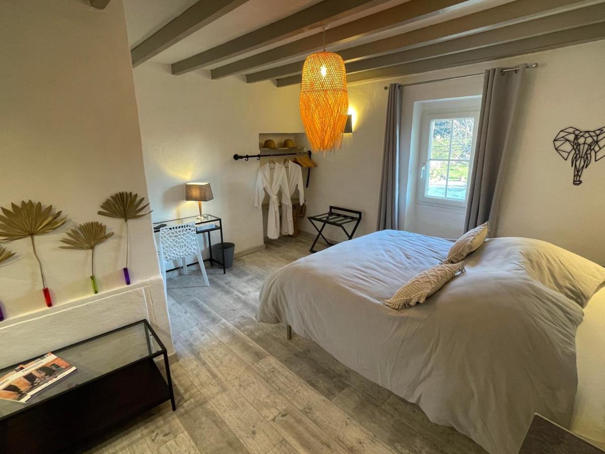 Chambres D Hotes Le Mas Julien Piscine Chauffee Adult Only Orange  Eksteriør bilde